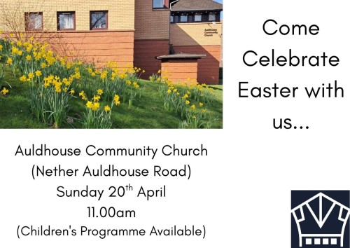 Easter service advert